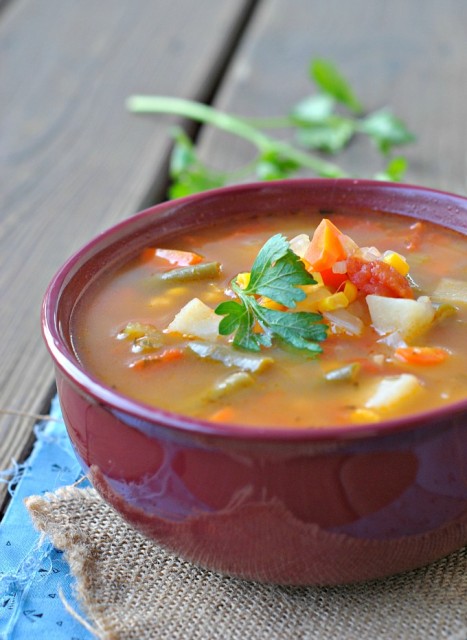 Classic Vegetable Soup + Weekly Menu – Prevention RD