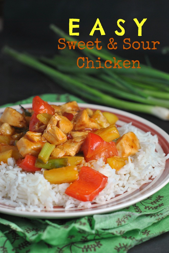Easy Sweet and Sour Chicken 1