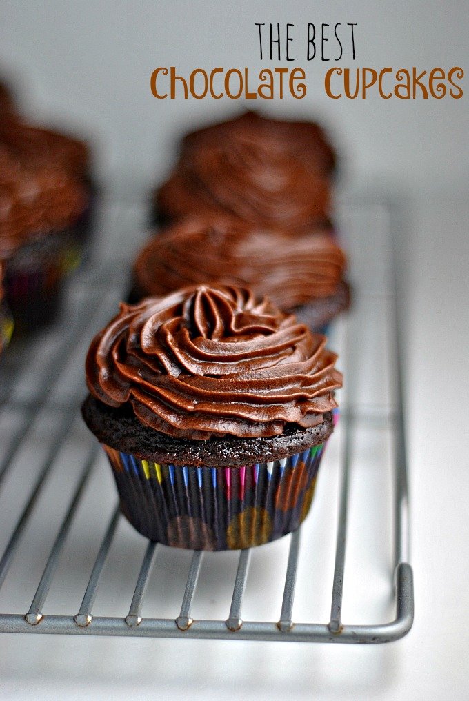 Chocolate Cupcakes with Chocolate Buttercream 1