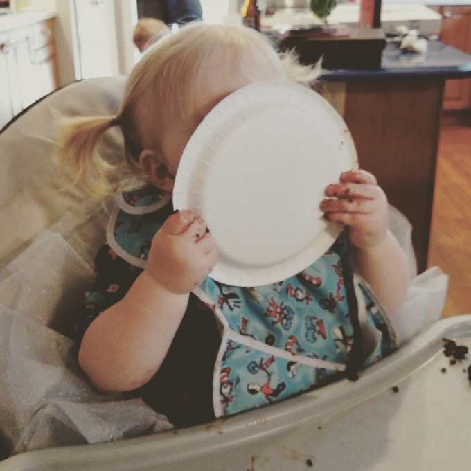 plate licking