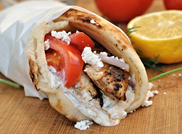 Easy Chicken Gyros with Tzatziki Sauce – Prevention RD