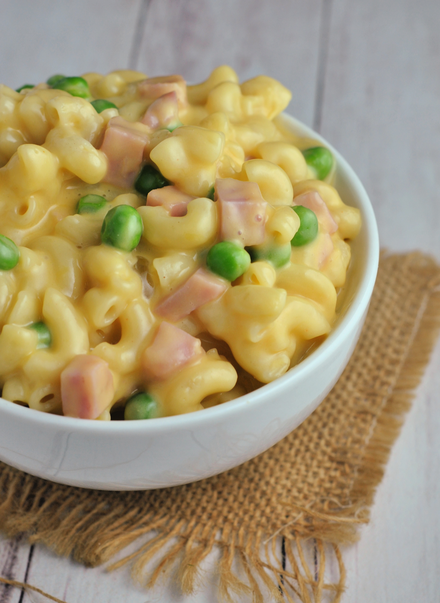 Instant Pot Mac And Cheese With Ham And Peas Prevention Rd