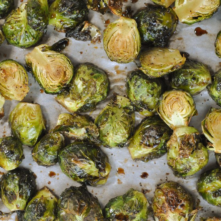 Honey Balsamic Brussels Sprouts