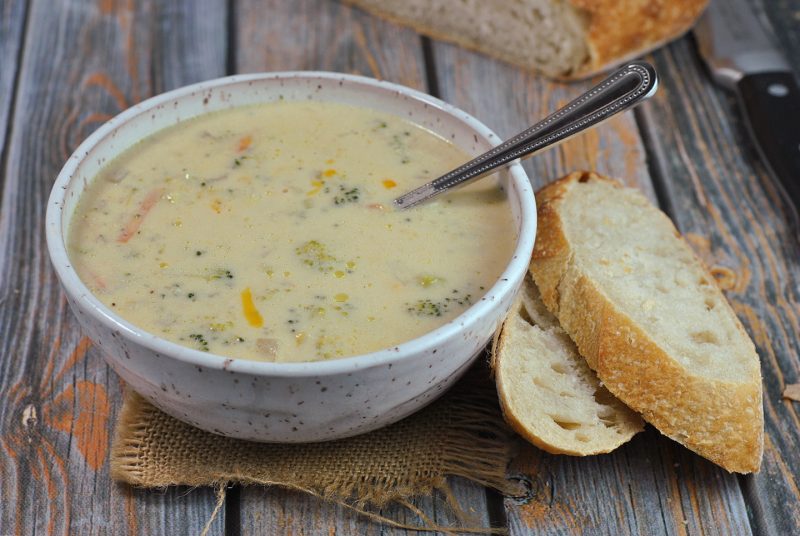 Instant Pot Broccoli Cheddar Soup + Weekly Menu – Prevention RD