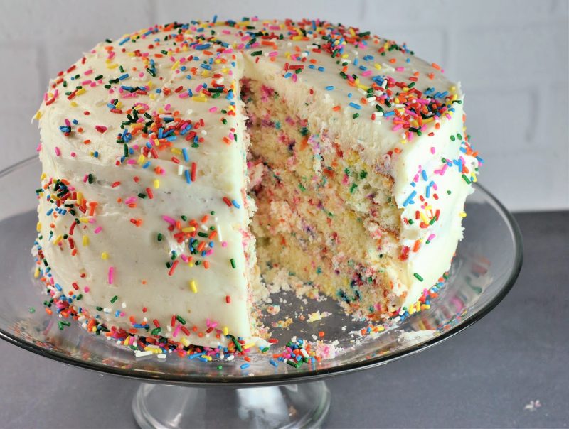 Family Friday (vol. 125): Homemade Funfetti Birthday Cake - Prevention RD