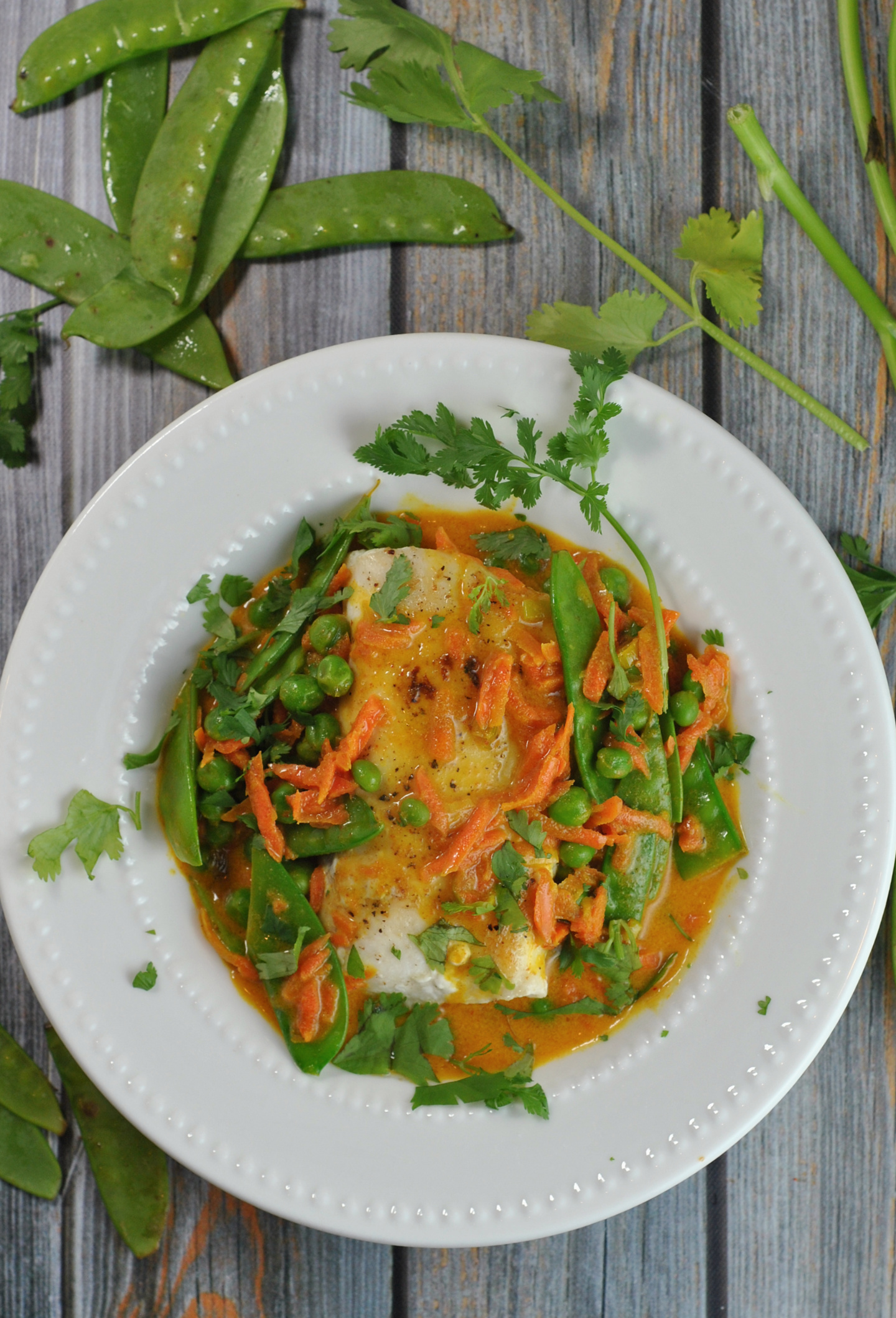 Grouper Fillets with Ginger and Coconut Curry via @preventionrd