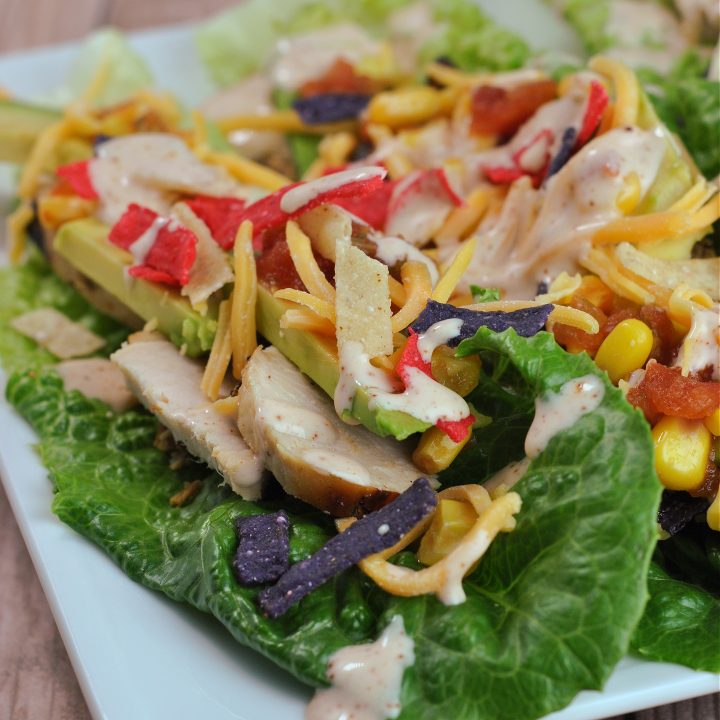 Tex-Mex Chicken Lettuce Rollers
