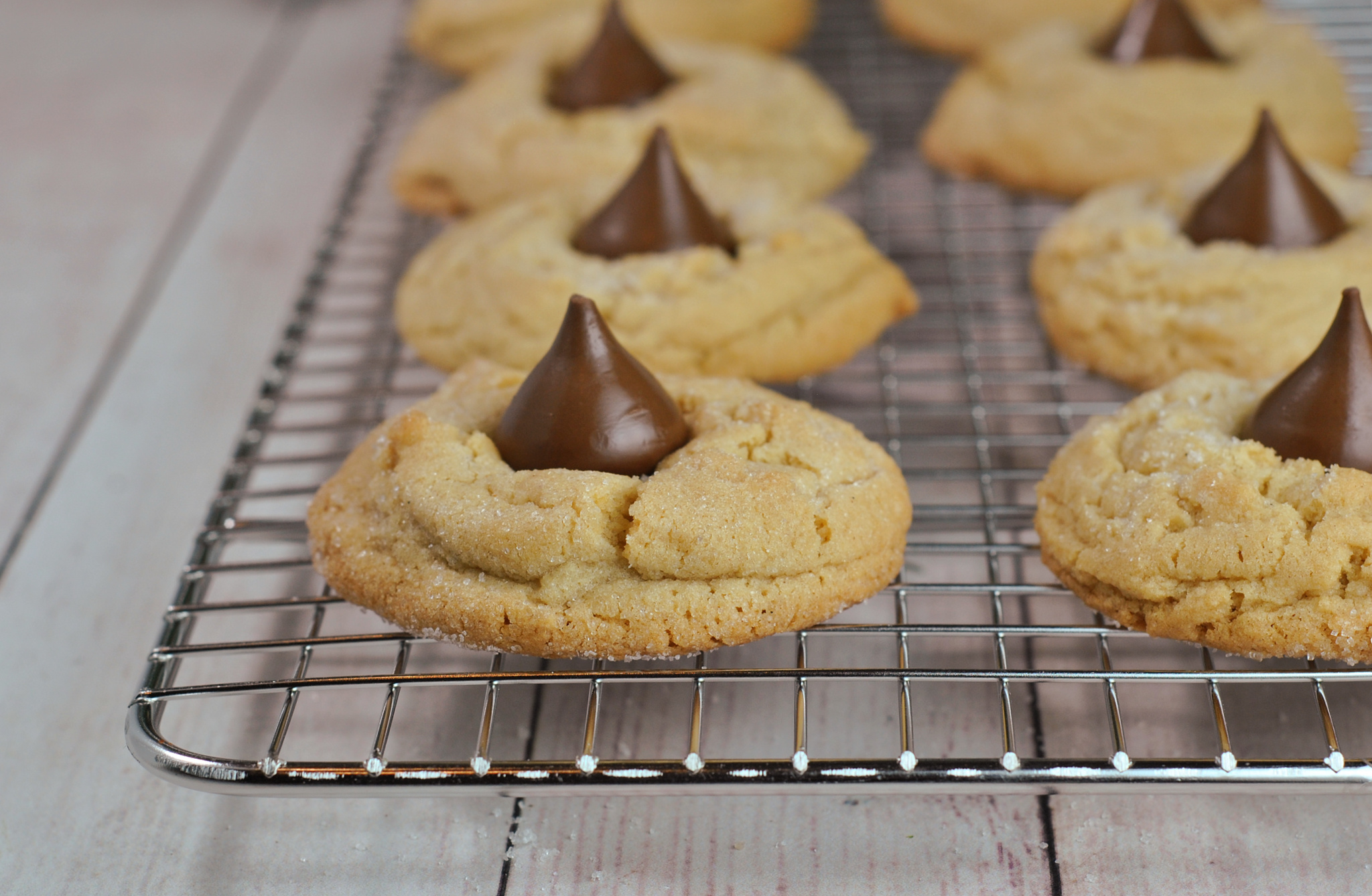 Soft and Chewy Peanut Butter Blossoms