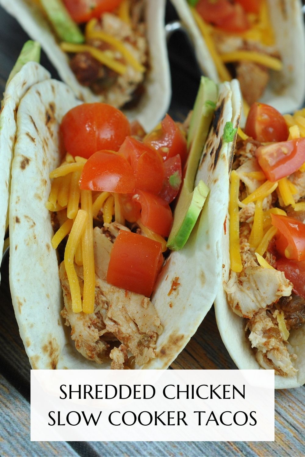 Shredded Chicken Slow Cooker Tacos via @preventionrd