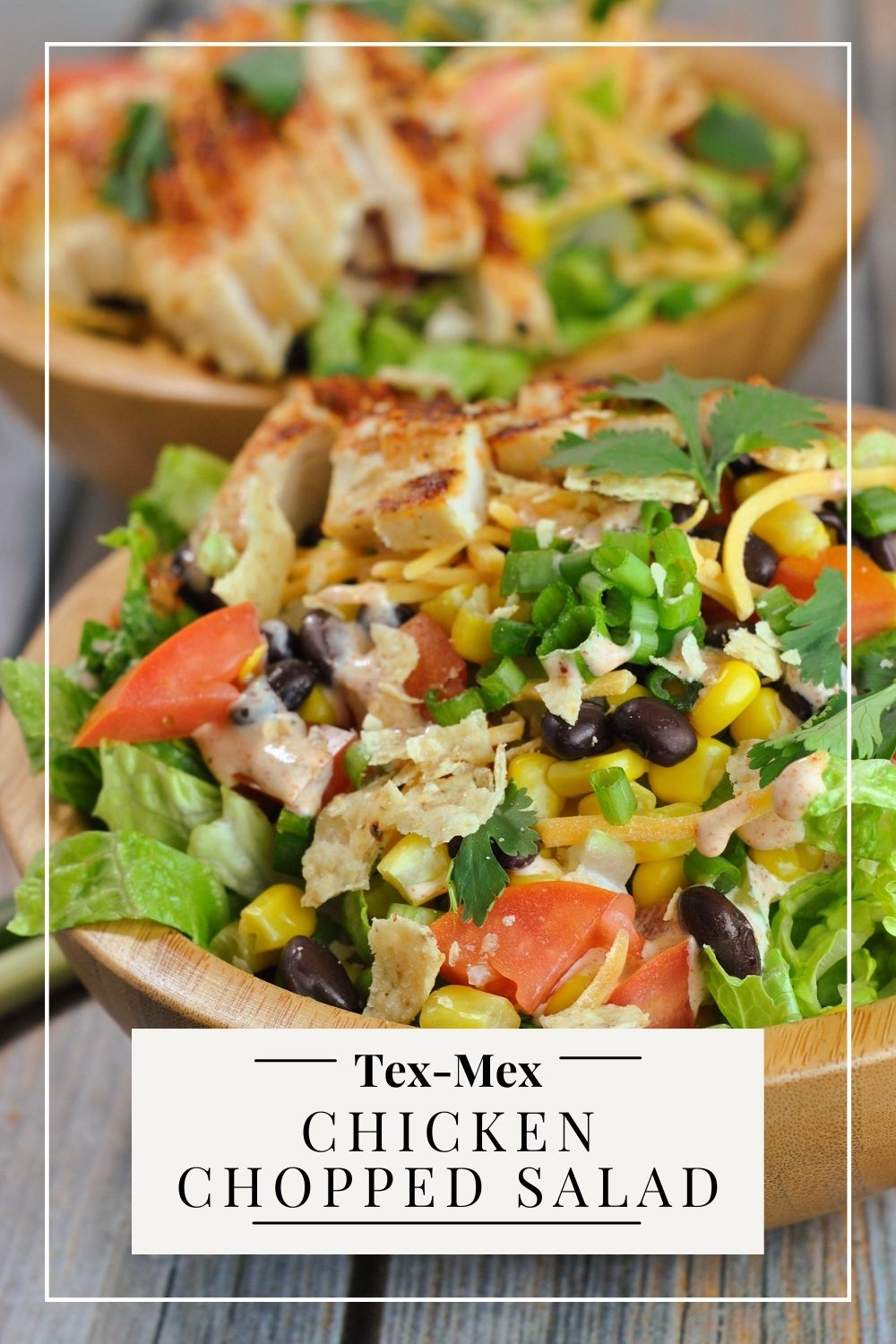 Tex-Mex Chicken Chopped Salads via @preventionrd