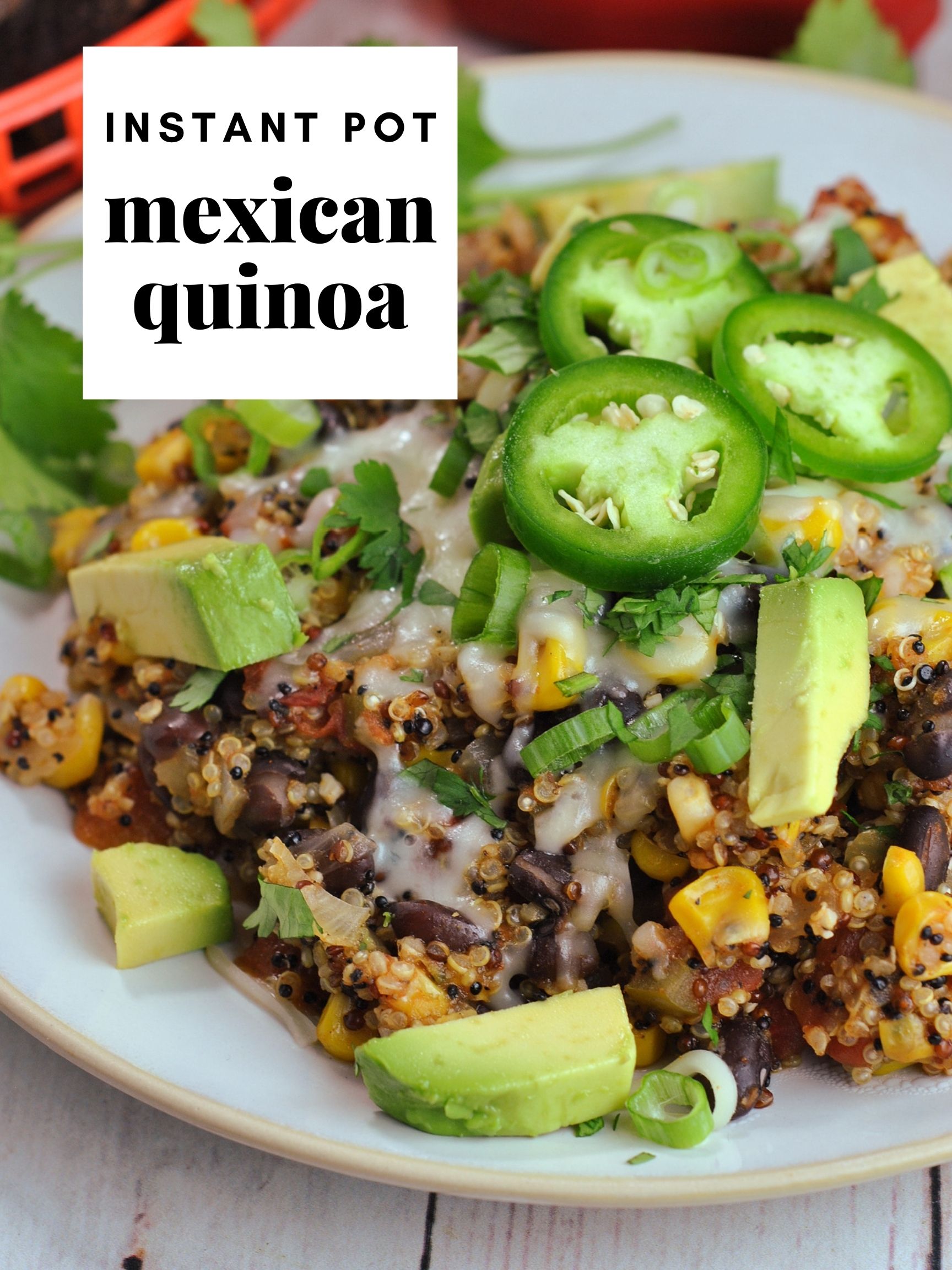 Instant Pot Mexican Quinoa via @preventionrd