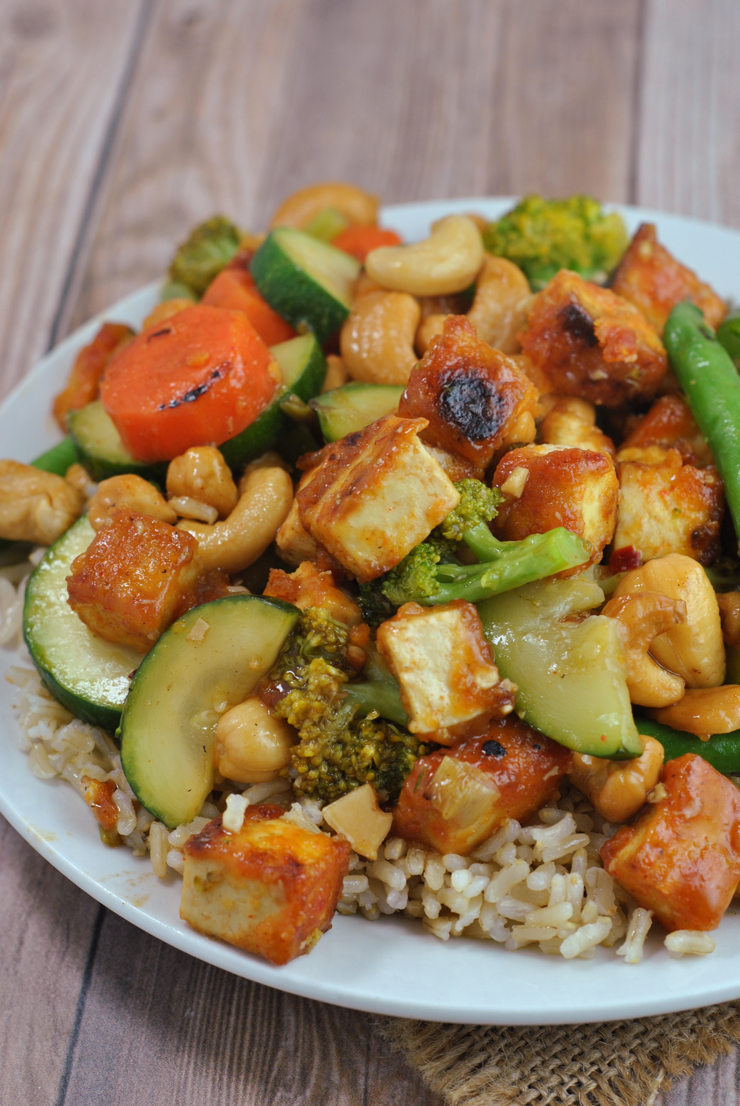 Vegan Tofu Stir Fry + Weekly Menu - Prevention RD