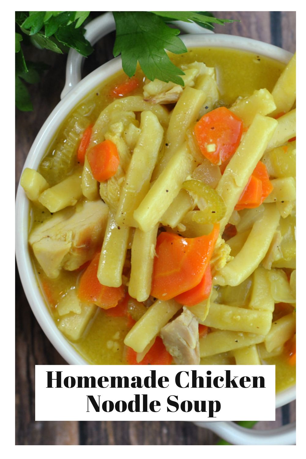 Homemade Chicken Noodle Soup via @preventionrd