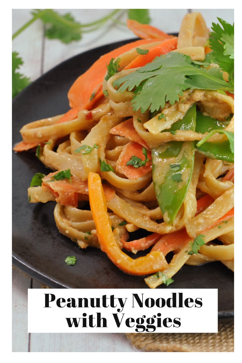 Peanutty Noodles with Veggies via @preventionrd