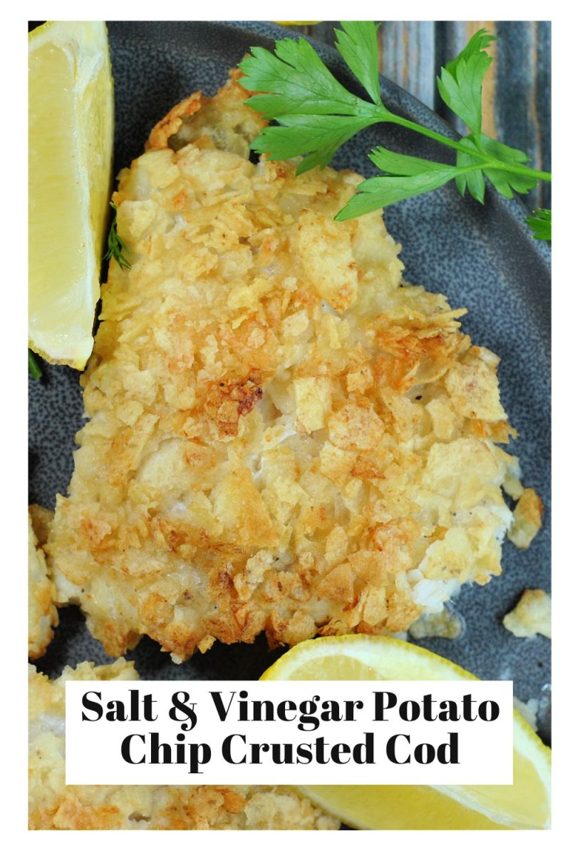 Salt Cod Chip Salt and Vinegar Potato Chip Crusted Cod - Prevention RD