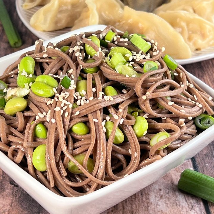20-Minute Green Onion Sesame Soba Noodles