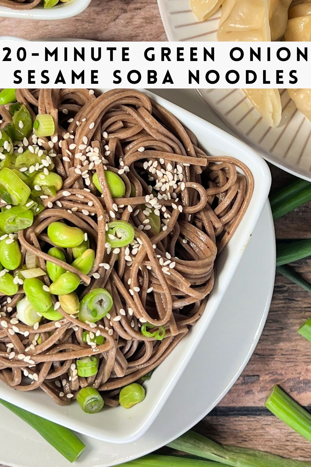 20-Minute Green Onion Sesame Soba Noodles via @preventionrd