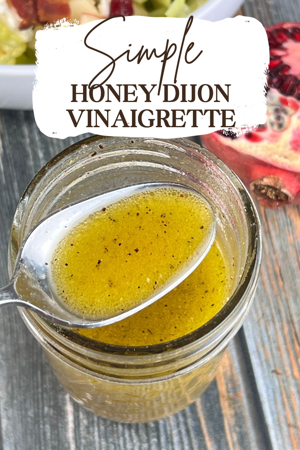 Simple Honey Dijon Vinaigrette via @preventionrd