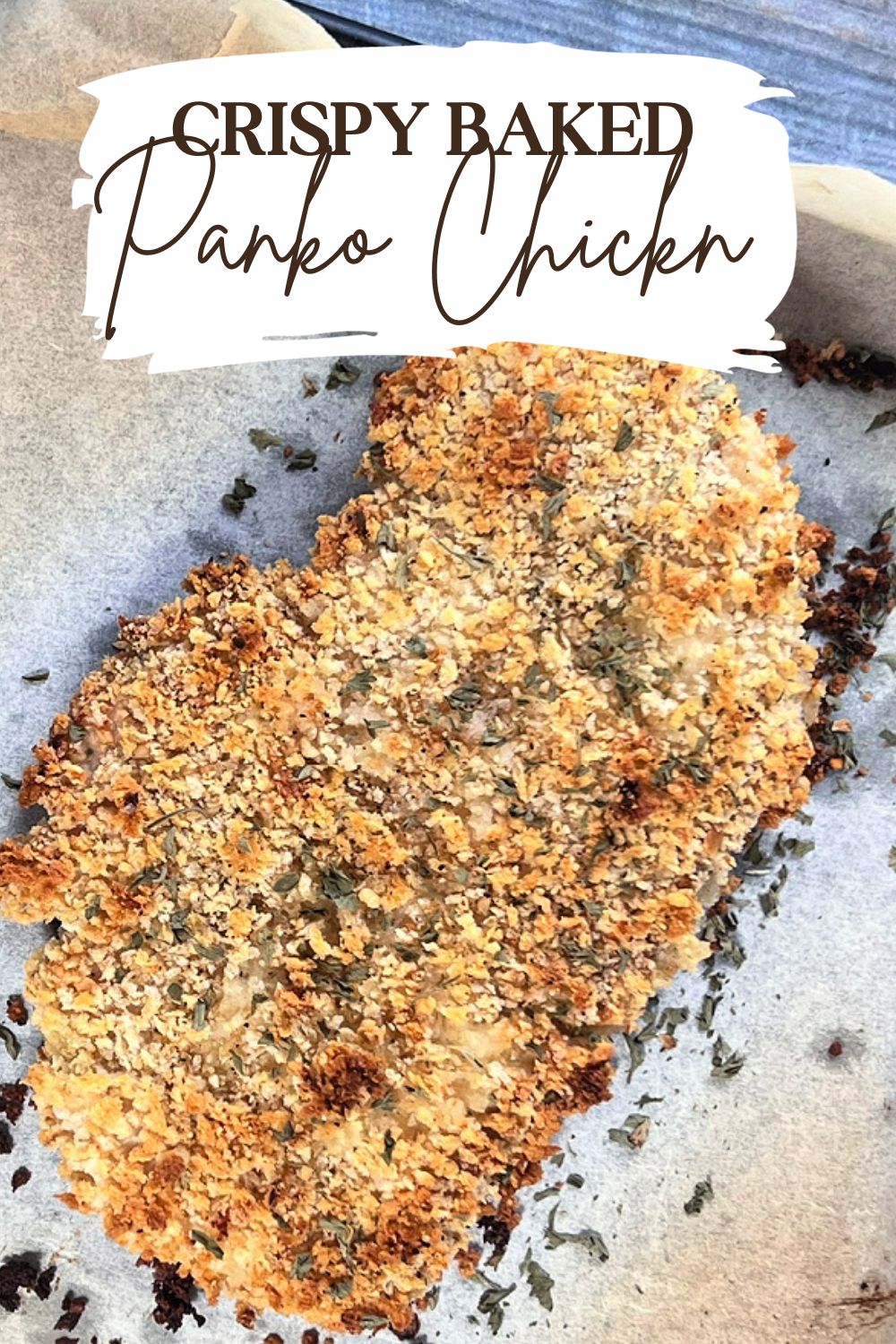 Easy Baked Crispy Panko Chicken via @preventionrd