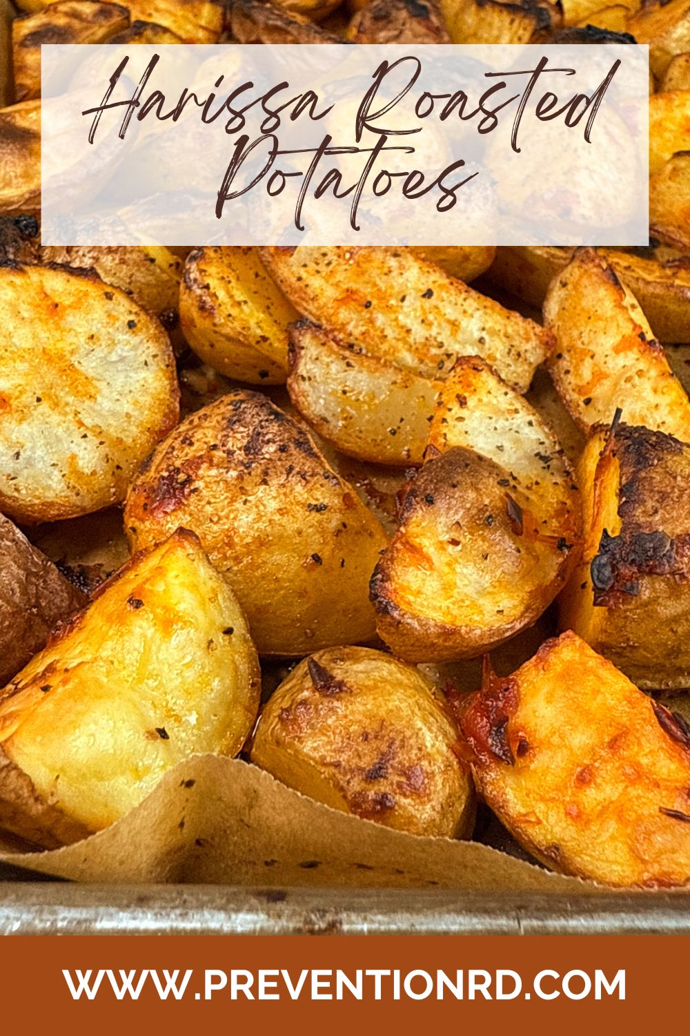 Harissa Roasted Potatoes via @preventionrd
